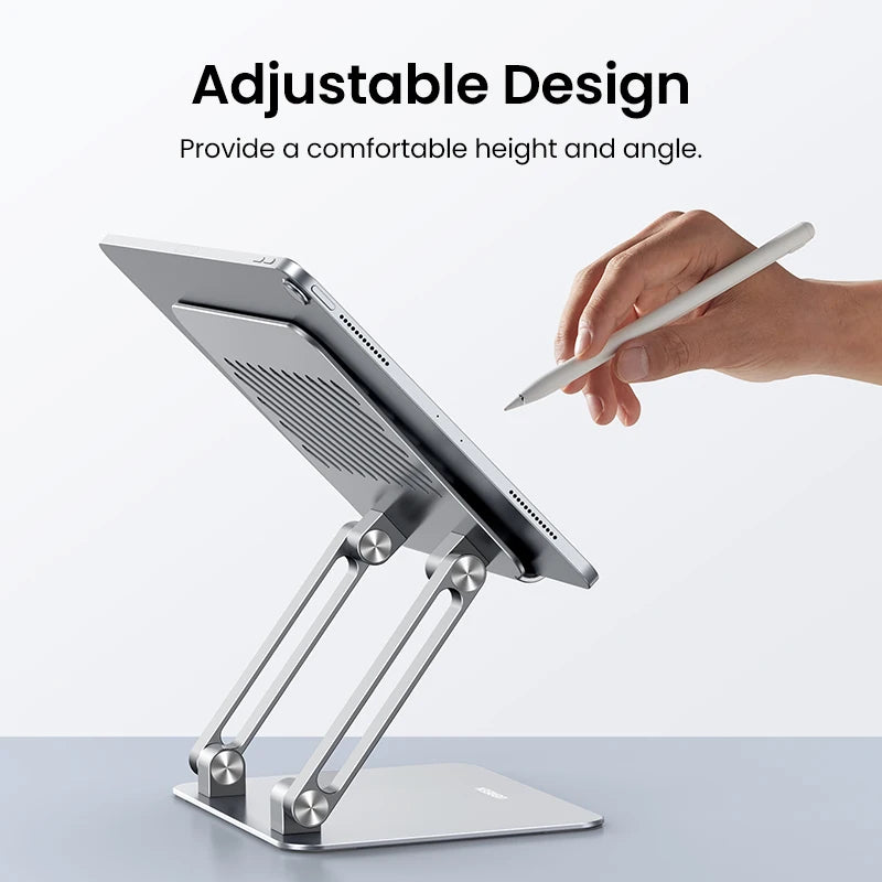 Adjustable Aluminum Tablet and Phone Stand - 2
