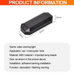 Solar Powered LED Simulated Car Anti Theft Strobe Warning Light
