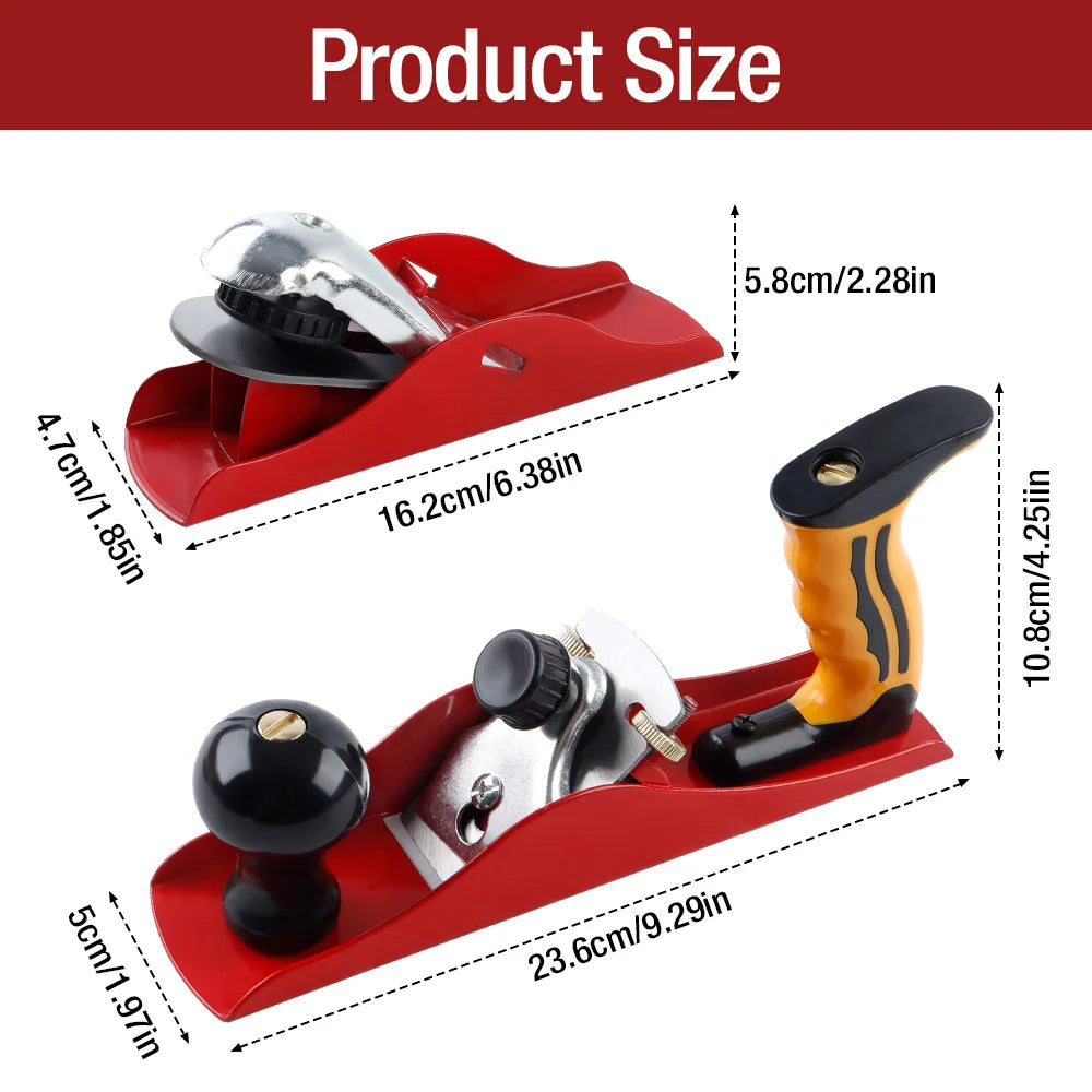 2-in-1 Woodworking Hand Planer and Trimming Tool Set - 3