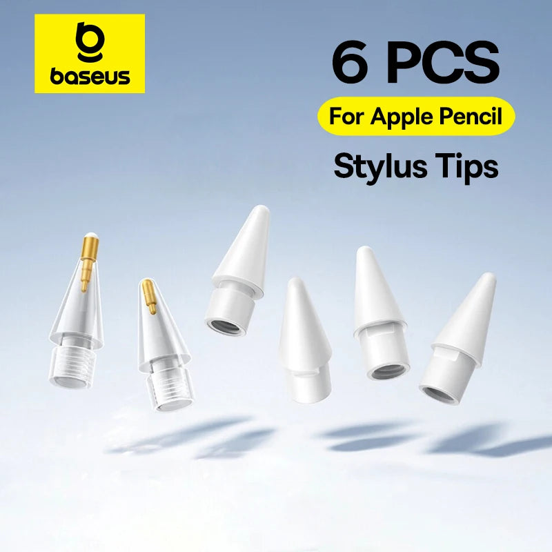 Replacement Stylus Pen Tips for Apple Pencil 1st and 2nd Generation - 1
