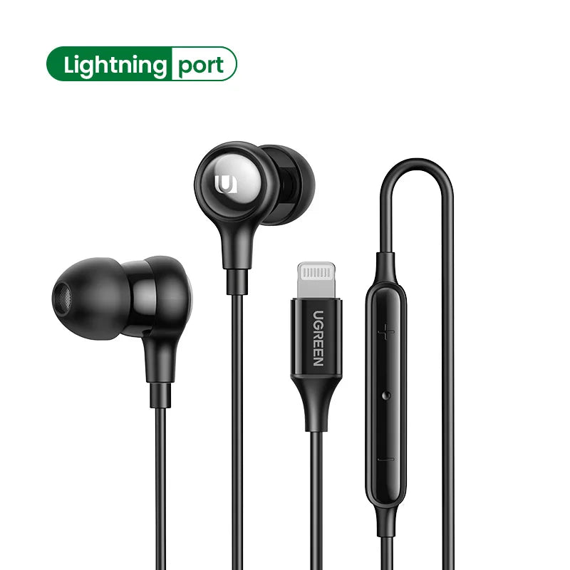 In-Ear Wired Headphones with Microphone for Mobile Devices