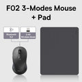 Ergonomic Bluetooth 5.2 & 2.4G Wireless Mouse with 4000DPI