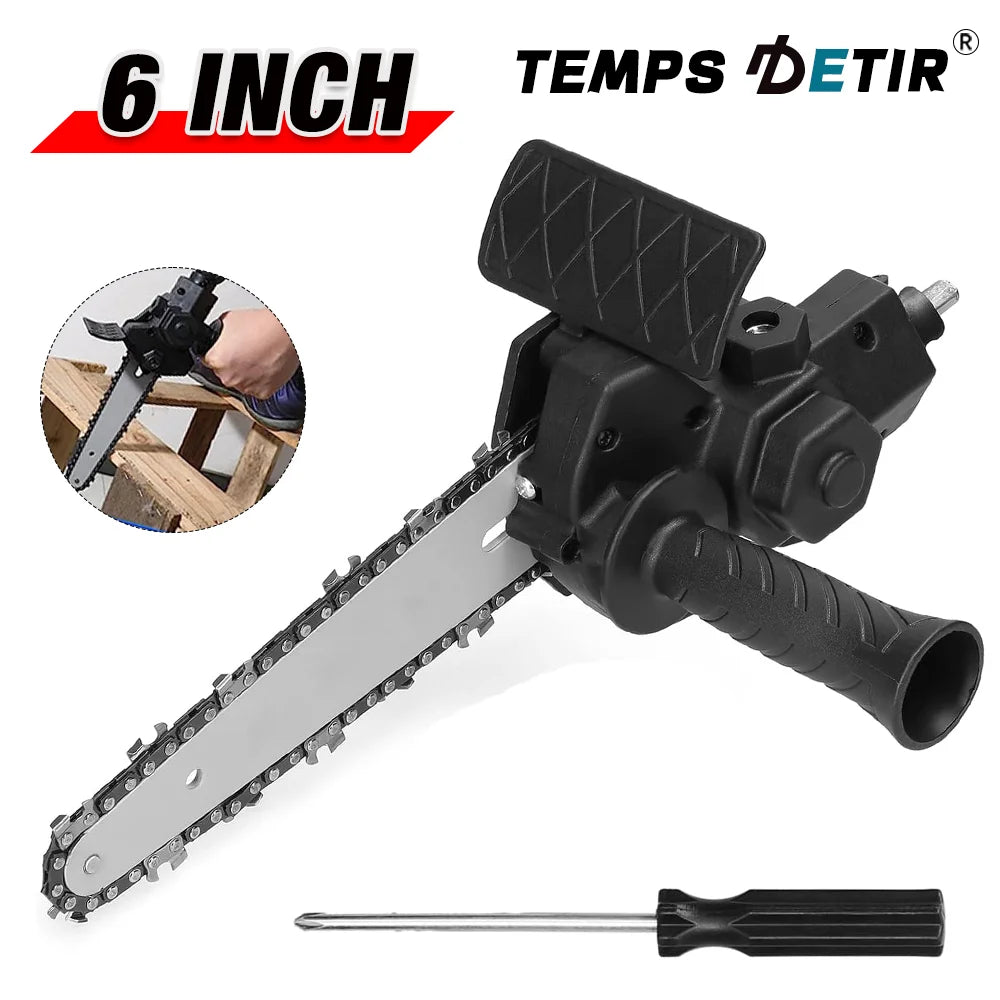 6-Inch Electric Drill Chainsaw Attachment Converter