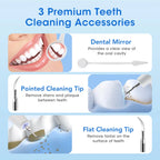 Ultrasonic Electric Teeth Plaque and Tartar Remover Kit