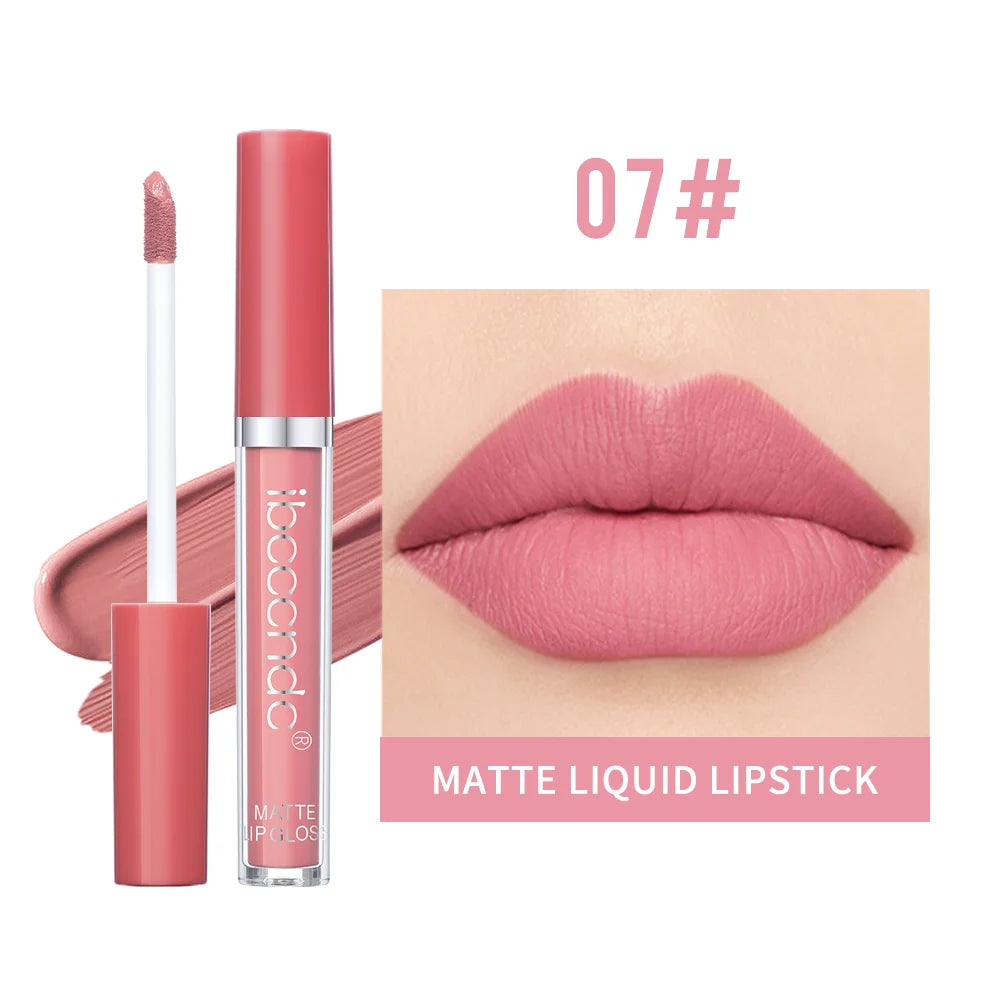 Matte Velvet Liquid Lipstick Waterproof Long-Lasting