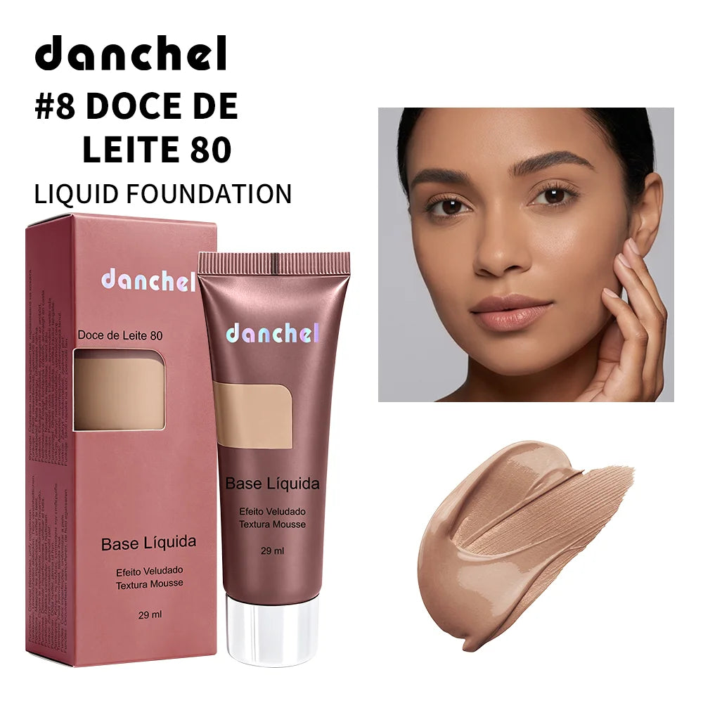 Long-Lasting Velvet Matte Liquid Foundation - 27
