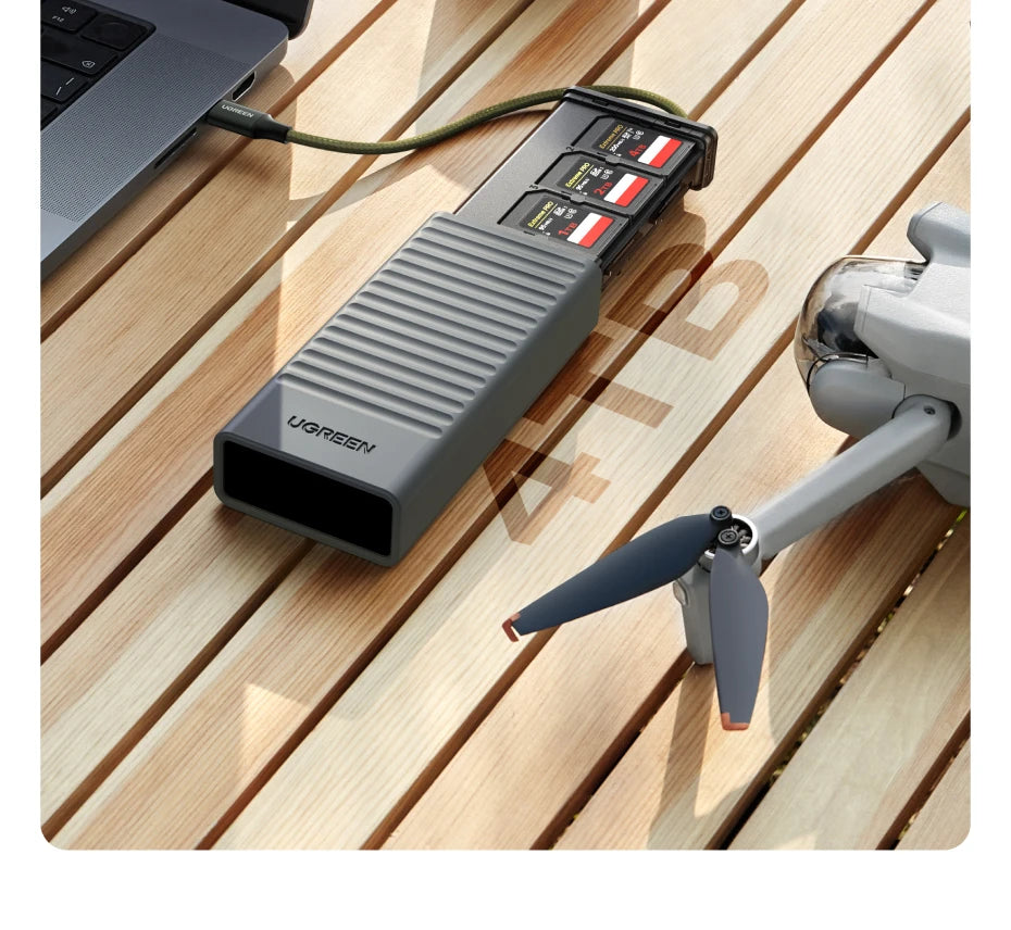 USB-C Memory Card Reader and Storage Case - 26