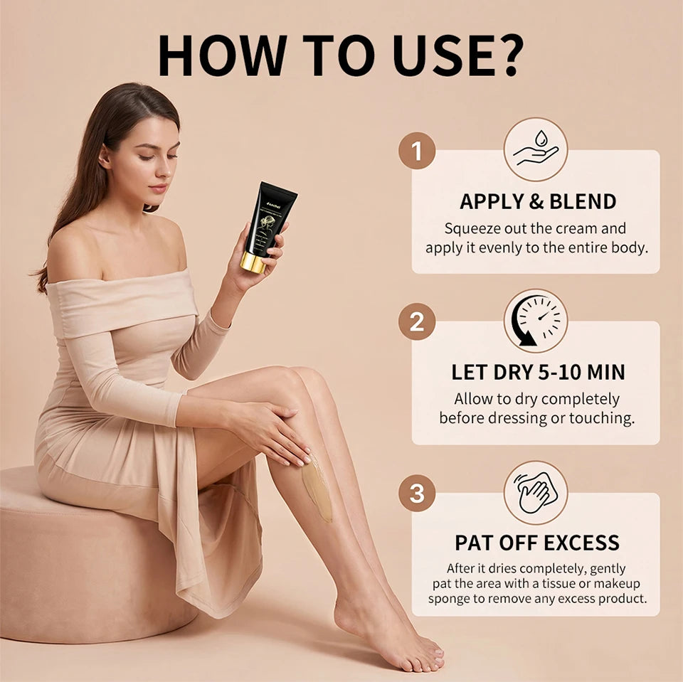 Waterproof Full Coverage Body Concealer for Scars and Tattoos