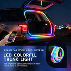 12V 4 Meter RGB LED Trunk Ambient Light Strip with App Control