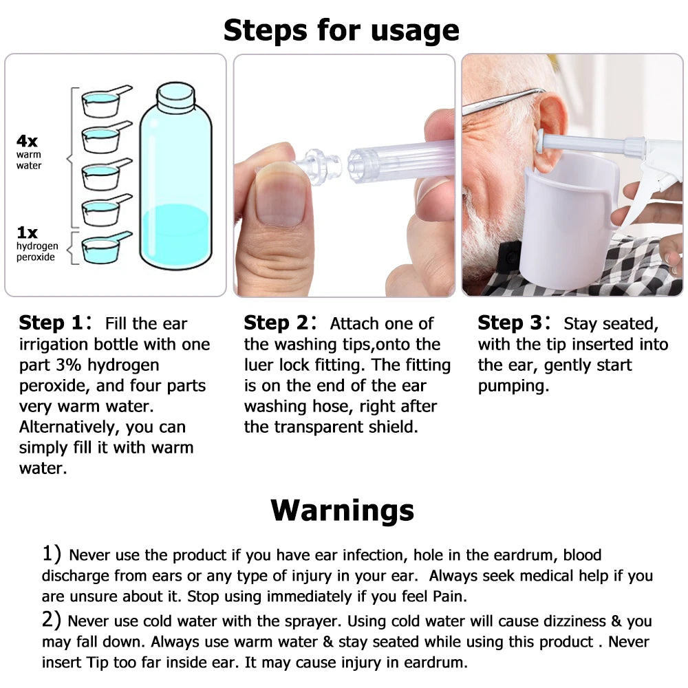 Electric Ear Wax Removal Irrigation System