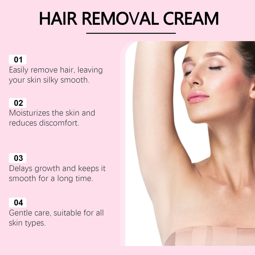 Gentle Body and Intimate Area Hair Removal Cream