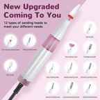 Rechargeable Electric Nail Drill for Manicure and Pedicure