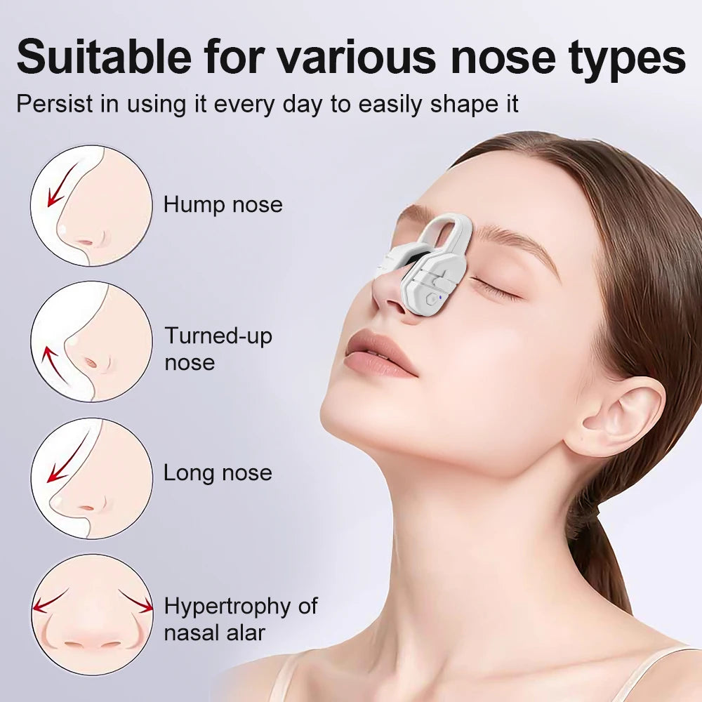 EMS Electric Nose Shaping and Lifting Massager Clip - 6