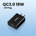 36W Dual USB Quick Charge 3.0 Fast Wall Charger Adapter