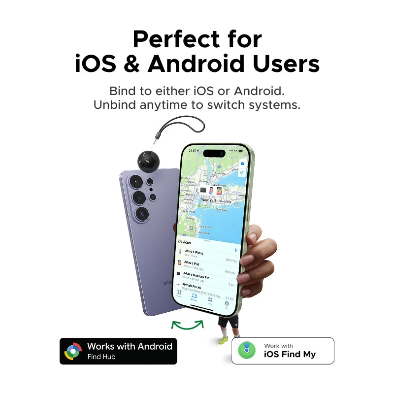 Smart Bluetooth Item Tracker for iOS and Android