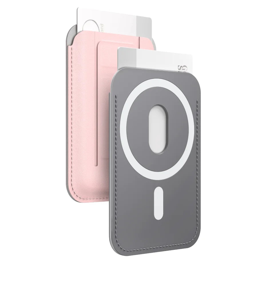 Magnetic Phone Wallet and Foldable Stand for MagSafe