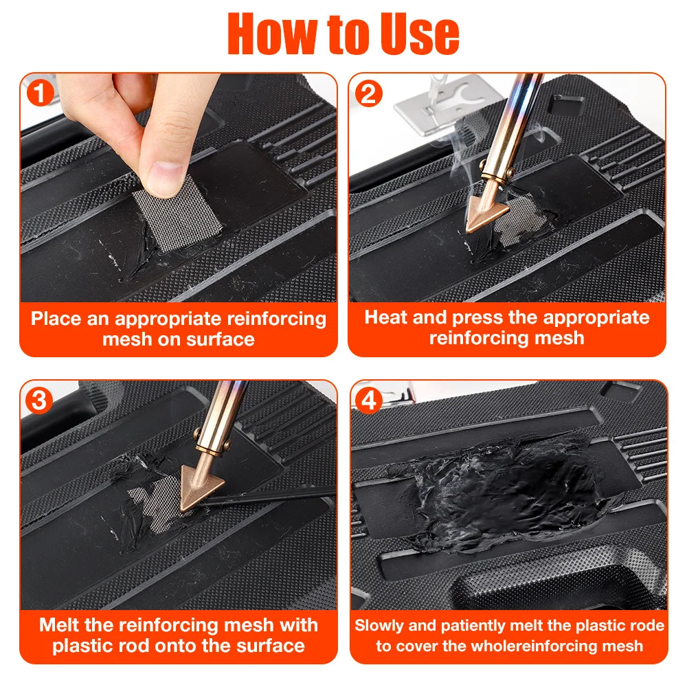 Electric Plastic Welding Iron for Car Bumper Repair
