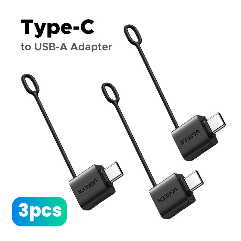 USB-A to USB-C OTG Data Transfer Adapter