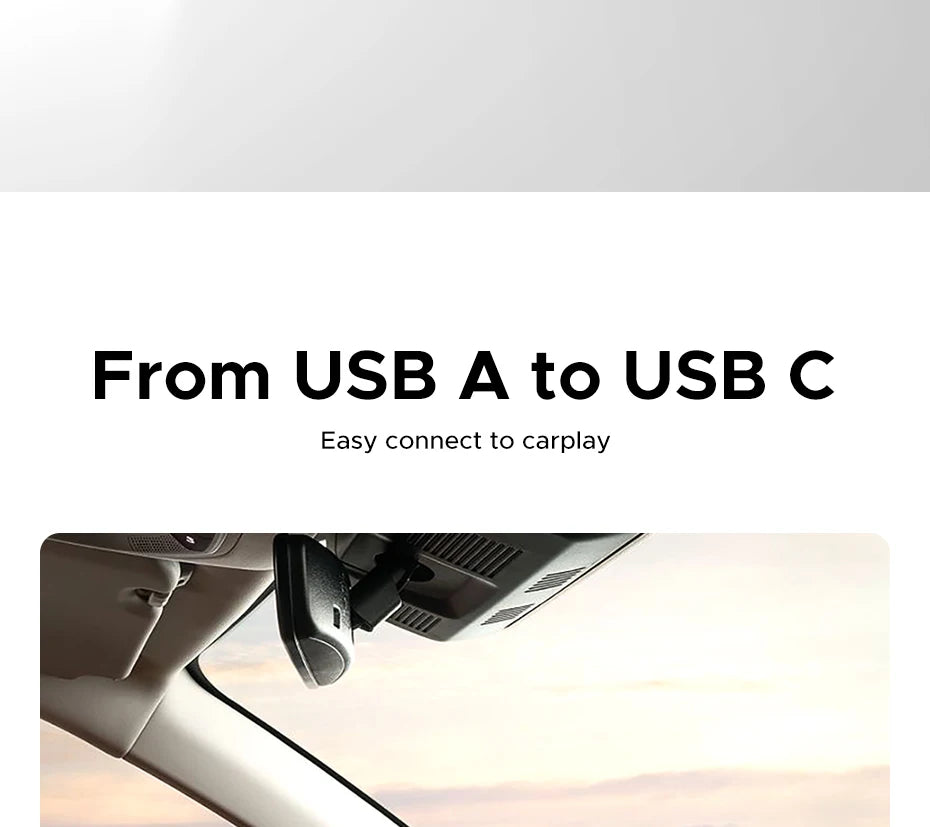 USB-A to USB-C OTG Data Transfer Adapter - 16