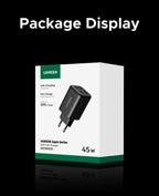 45W GaN Fast Wall Charger with 5 USB Ports