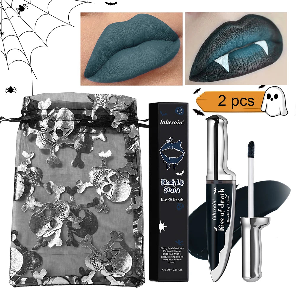 Bloody Matte Liquid Lip Stain for Halloween Costumes