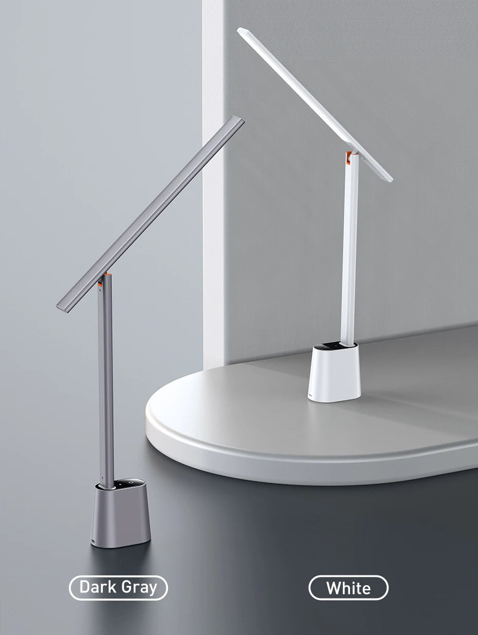 Rechargeable Auto-Dimming LED Desk Lamp for Study and Reading - 32