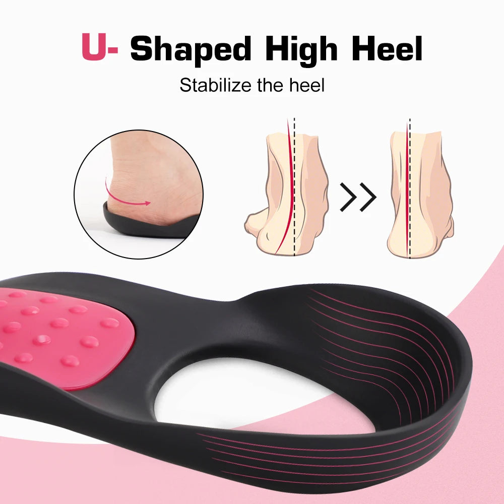 Orthopedic Arch Support Insoles for Flat Feet and Alignment - 9