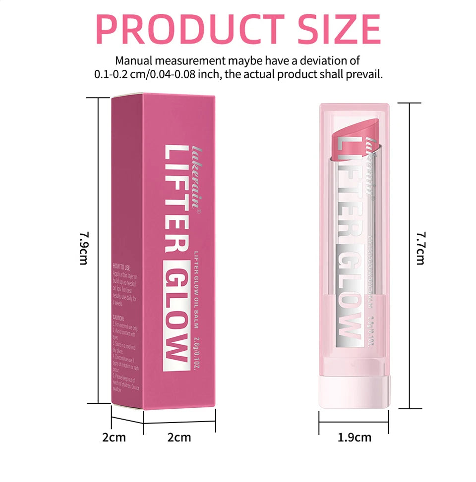 Glossy Hydrating Lip Balm with Glazed Finish
