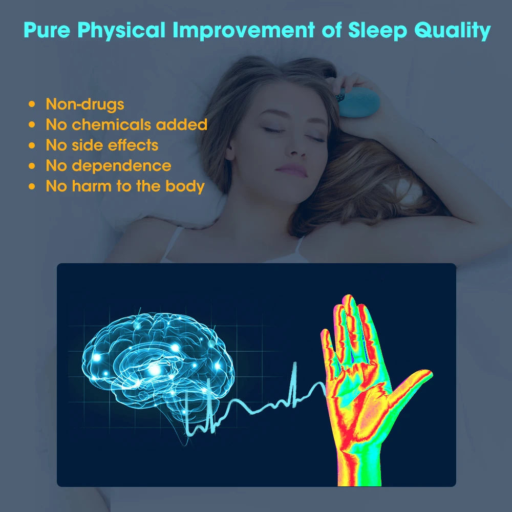 Handheld Micro-Current Sleep Aid Device for Stress Relief