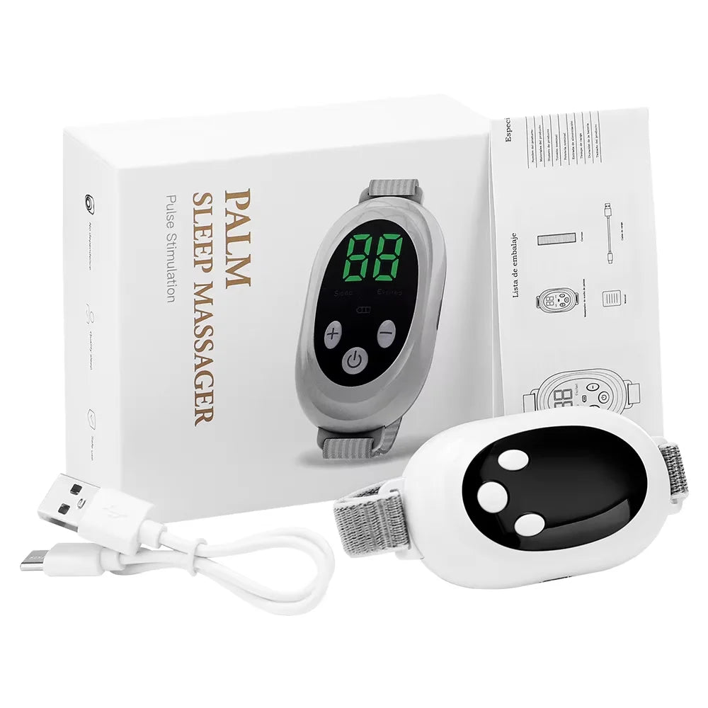 Microcurrent Handheld Sleep Aid Device for Stress and Anxiety