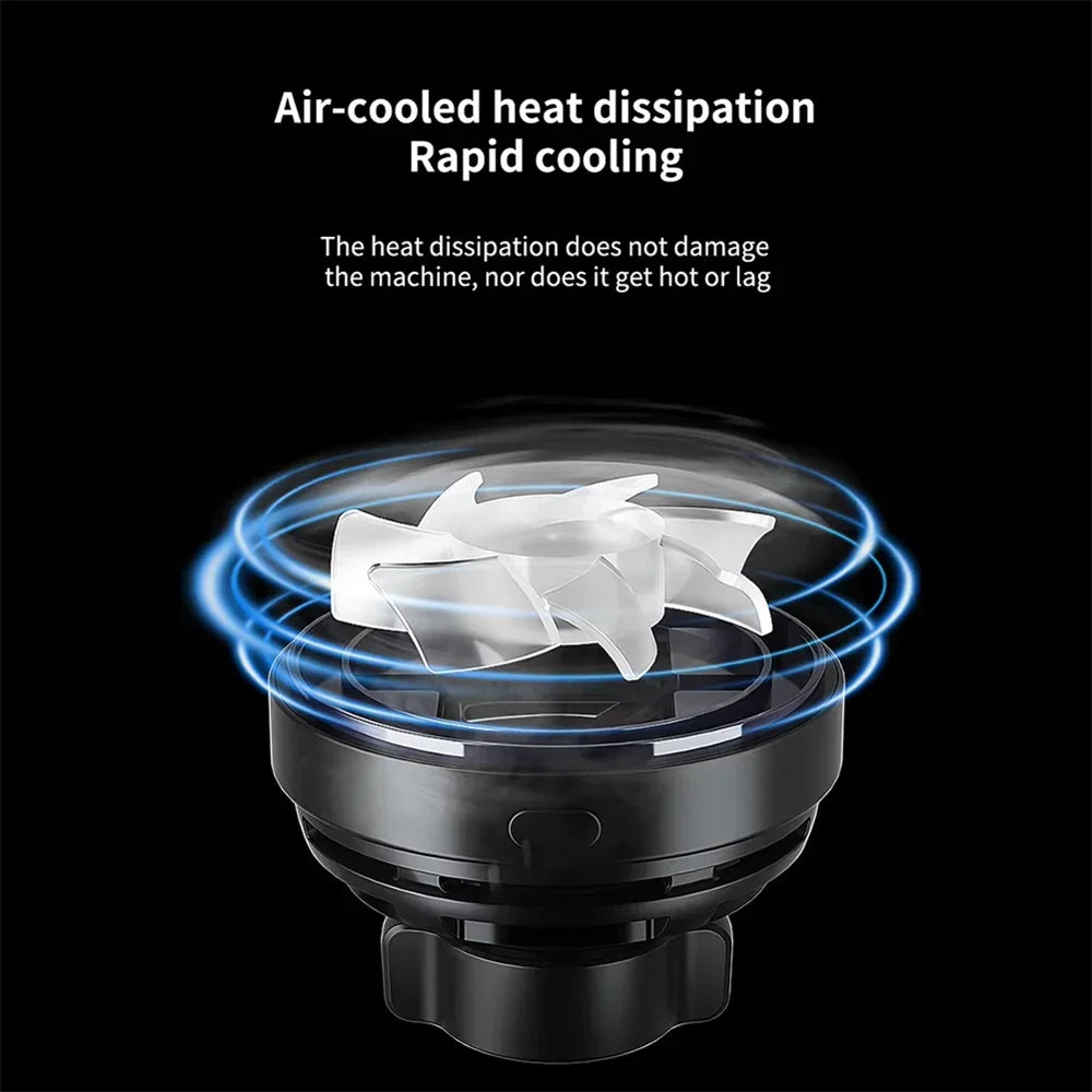 25W Magnetic Fast Wireless Car Charger with Cooling Fan