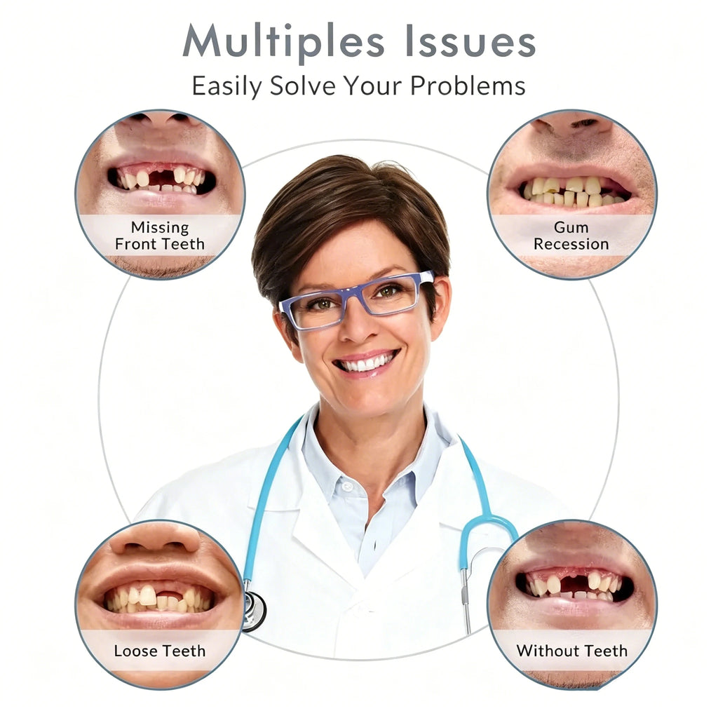 Instant Snap-On Smile Veneers for Men and Women