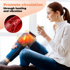Heated Vibration Knee Massager for Joint Pain Relief