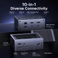 14-in-1 USB-C Docking Station with Dual 4K Display and M.2 SSD Slot