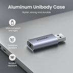 USB to 3.5mm External Sound Card Audio Adapter