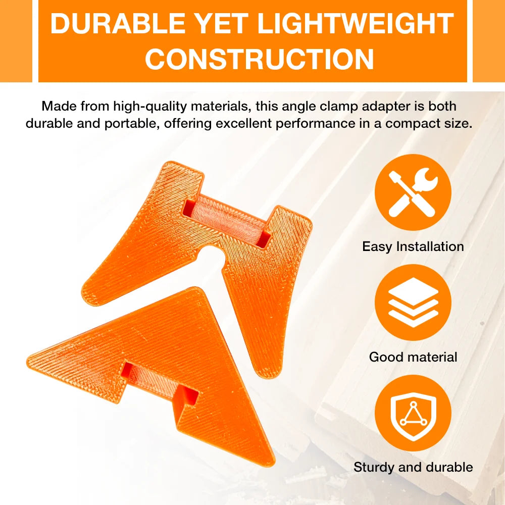 90-Degree Right Angle Woodworking Corner Clamp Adapters