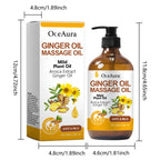 Ginger Essential Oil Body Massage Oil for Muscle Relief