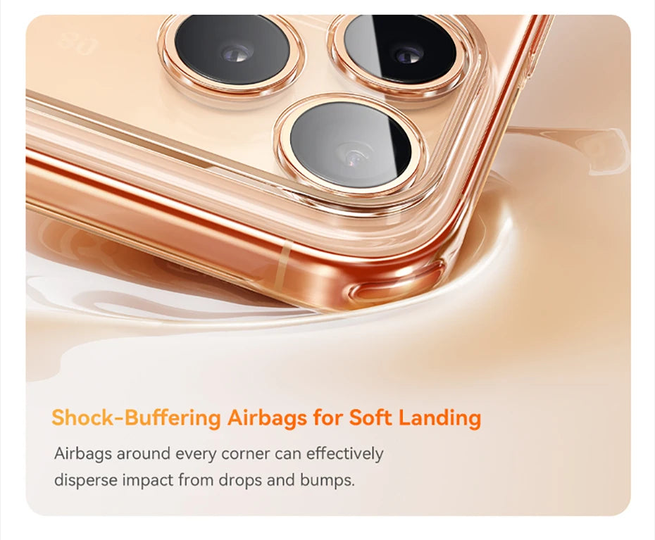 Magnetic Transparent Protective Case for iPhone - 28