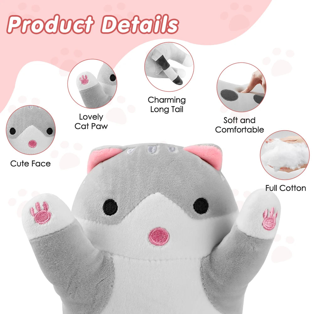 Heated Cat Plush Hand Warmer Pillow - 10