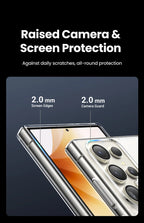 Crystal Clear Shockproof Case for Samsung S25 Ultra, S24 Ultra and S24