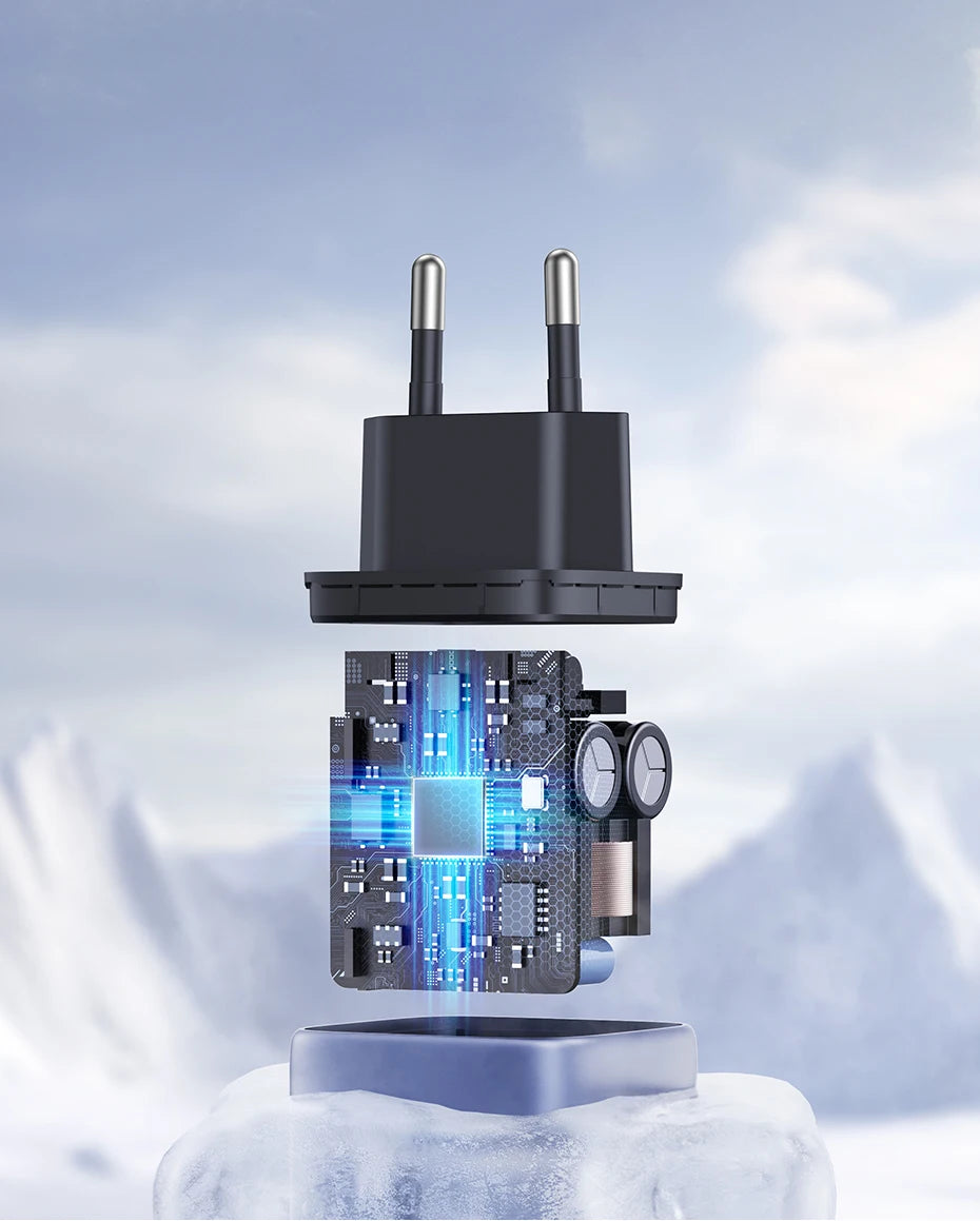 35W GaN Dual Port USB-C Fast Wall Charger