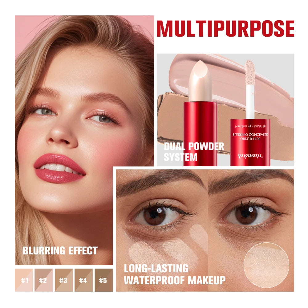 2-in-1 Blurring Concealer and Liquid Foundation Stick