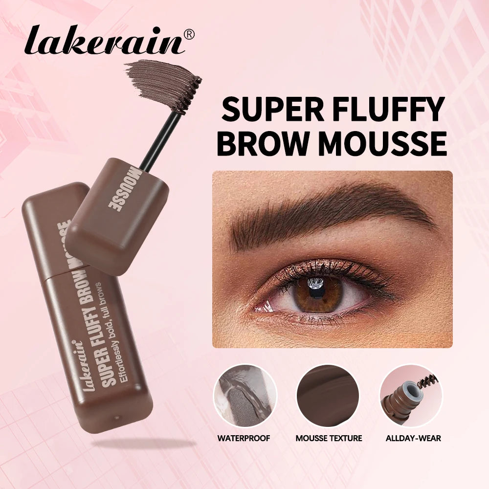 Volumizing Eyebrow Mousse Gel for Fluffy Brows