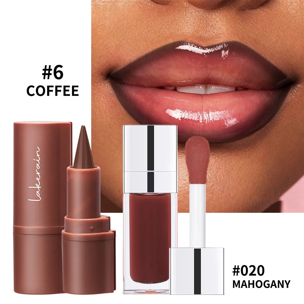 Hydrating Lip Liner and Gloss Makeup Duo Set