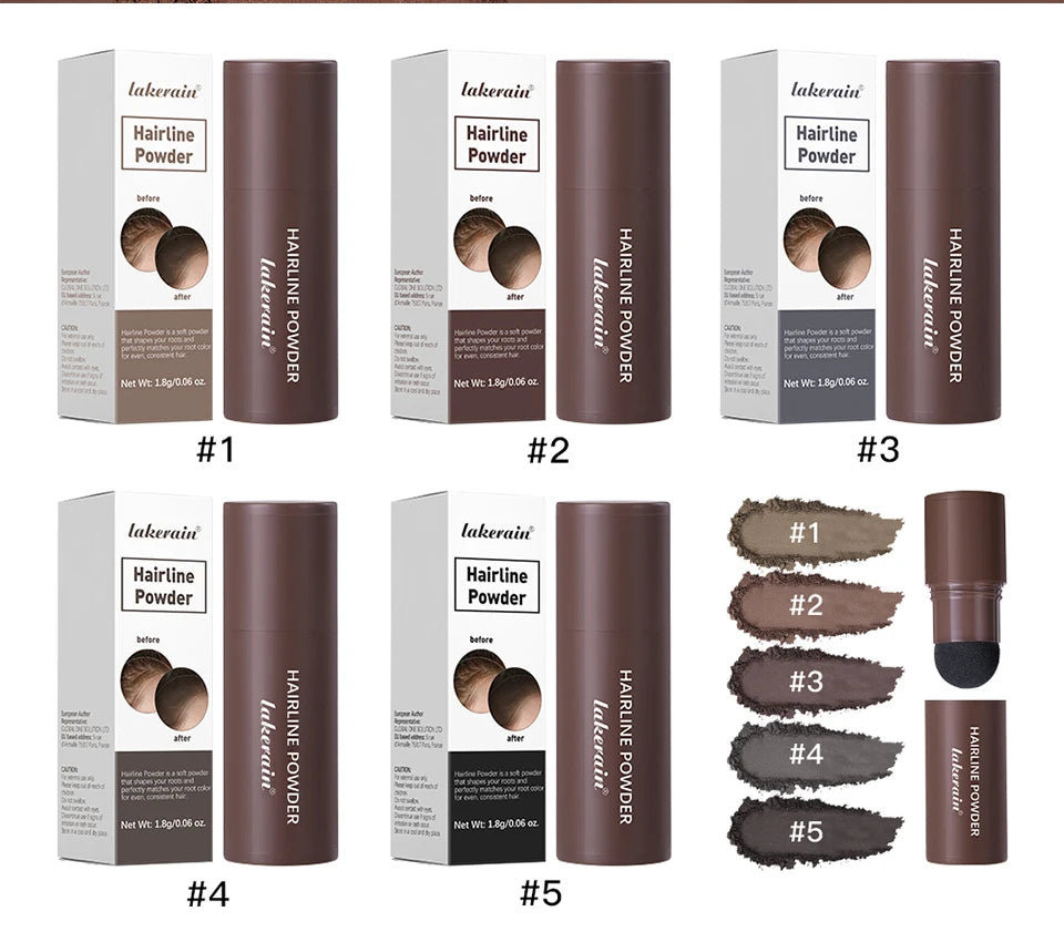 Waterproof Hairline Shadow Powder Root Cover Up Stick - 8