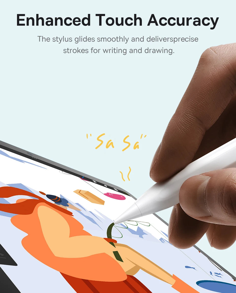 Bluetooth Stylus Pen with Palm Rejection for iPad 2018-2024 - 15