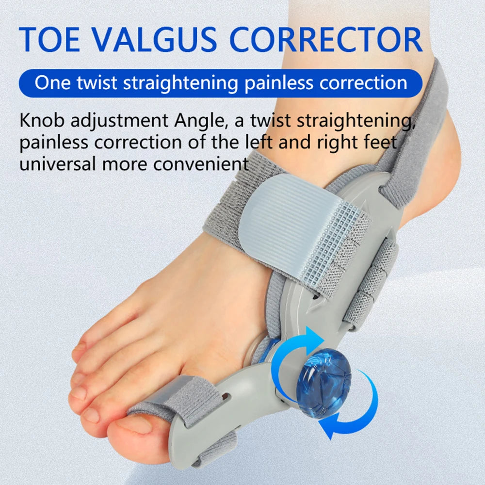 Adjustable Bunion Corrector for Hallux Valgus Support