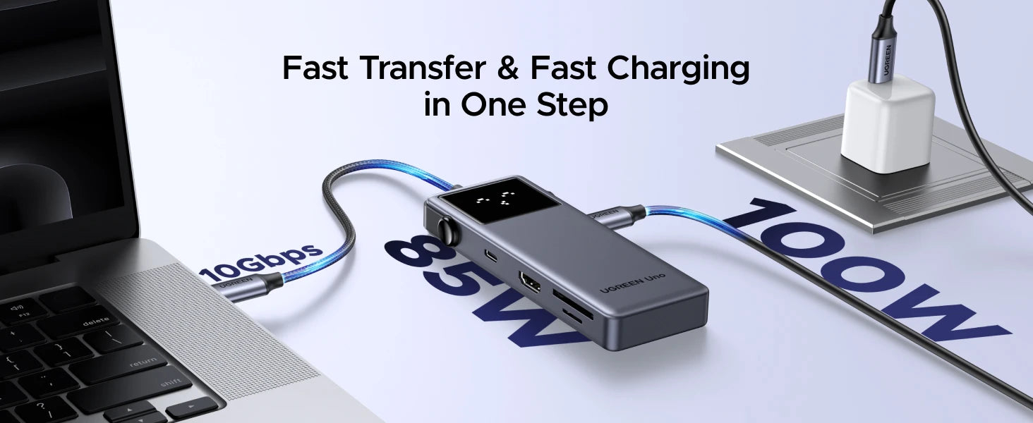 8-in-1 USB-C Hub with 4K HDMI and 100W Power Delivery - 11