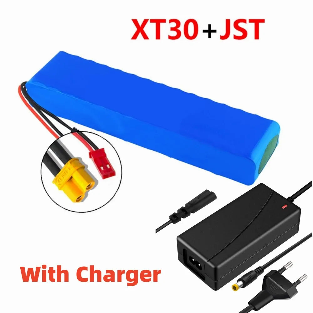48V 50Ah Rechargeable Lithium-Ion Battery Pack with Charger - 15