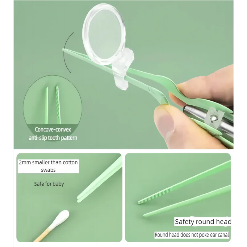 LED Illuminated Ear Wax Removal Tool Kit for Adults and Kids